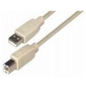Transmedia C142-5HL, USB type A plug na 1x USB type B plug Connecting Kabel, be , 5,0 m