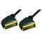 Transmedia VC 3-3 HG, Scart Kabel, 3m, type U, vrhunske kvalitete gold plated contacts, 21pin c