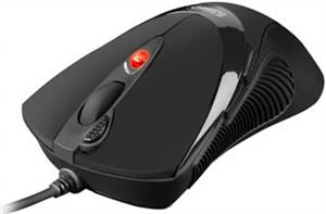 Miš Sharkoon FireGlider Black, laserski, 3600dpi, crni, USB