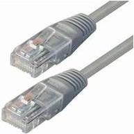 Kabel mrežni Transmedia Cat.5e UTP Kabel 2M, sivi, TRN-TI9-2EGL