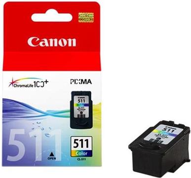 Tinta Canon CL-511, Tri-colour