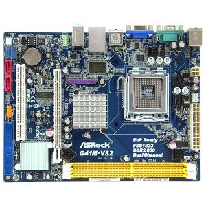 Matična ploča s775 Asrock G41M-VS2 - Intel G41, Intel ICH7, M-ATX, FSB 1333, Dual Channel 2xDDR2