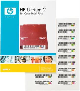 Traka LTO HP LTO-2 LABEL PACK, Automation Bar Code Labels Pack
