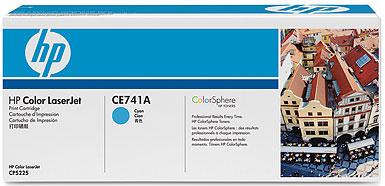 Toner HP CE741A, Cyan