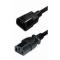 Transmedia C63-L Connector Kabel 1,5m IEC 320 C14 plug - IEC