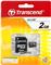 Memorijska kartica Transcend 2GB MicroSD, sa adapterom