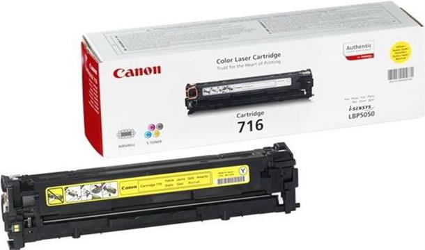 Toner Canon CRG-716Y, Yellow