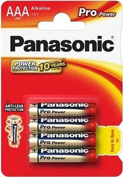 Baterija Panasonic LR03PPG/4BP Alkaline Pro Power AAA, 4 kom