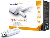 AverMedia AVerTV DVB-T Volar HD PRO, USB 2.0, HDTV H.264 1080i, Remote Controller