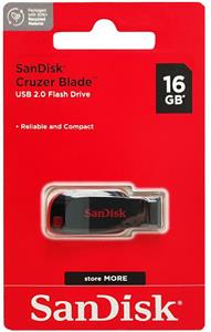 USB memorija 16 GB SanDisk Cruzer Blade USB 2.0, SDCZ50-016G-B35