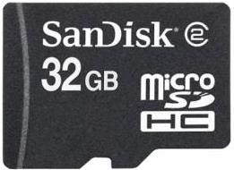 Memorijska kartica MicroSD 32GB Sandisk Card Only