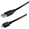 Transmedia TRN-C250-1L, USB typeA plug-Micro USB typeB 1m