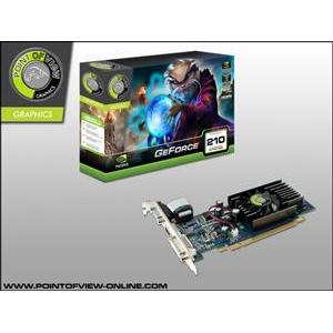 Grafička kartica Point Of View PCI-E nVidia GeForce GF210 512MB DDR3 589 1402 1600 DVI VGA HDMI