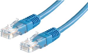 Kabel mrežni Roline Cat 6 UTP 5.0m plavi (24AWG)