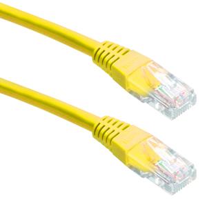 Kabel mrežni Roline Cat 6 UTP 0.5m žuti (24AWG)