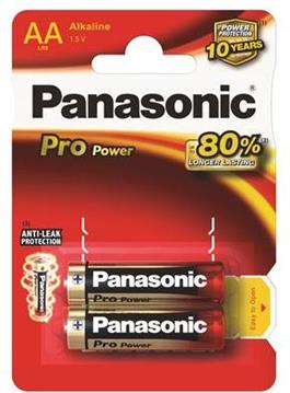 Baterija Panasonic LR6PPG/2BP Alkaline Pro Power AA, 2 kom