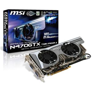 Grafička kartica MSI PCI-E nVidia GeForce N470GTX,1GB DDR5, 320bit,TWIN FROZ