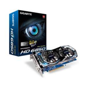 Grafička kartica Gigabyte PCI-E ATI Radeon HD6850 1GB GDDR5/256-bit, CRT (adapter)/DVI-D, DVI-I/Disp