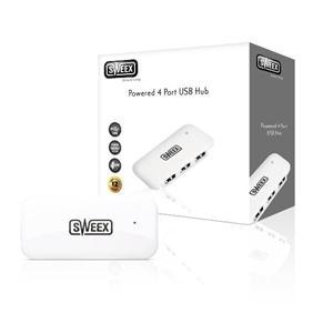 Sweex US014 Powered Vanjski Hub USB 2.0 4-porta hub