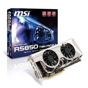 Grafička kartica MSI HD5850 TwinFrozrII, GDDR5,1GB, 256Bit