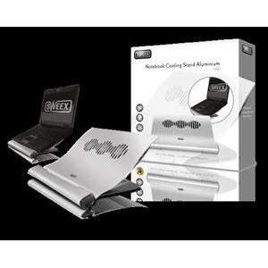 Sweex DS025 Notebook Cooling Stand Aluminium USB Built-in 3 Port USB Hub On Off Switchable Cooling F
