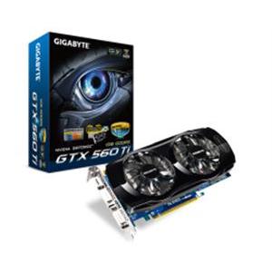 Grafička kartica Gigabyte GeForce GTX560 Ti 1GB GDDR5/256-bit, PCIe, CRT (adapter)/2×Dual-link DVI-I