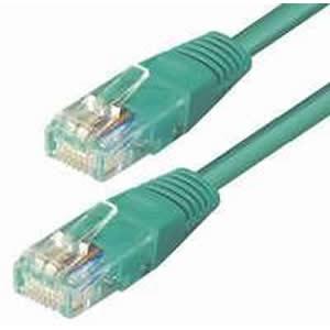 Kabel mrežni Roline Cat 6 UTP 1.0m zeleni (24AWG)