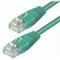 Patch kabel UTP Cat 5e 0,5m zeleni