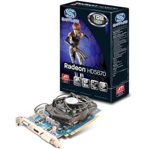 Grafička kartica Sapphire PCI-E ATI Radeon HD5670 1GB DDR3, HDMI, DVI, DP
