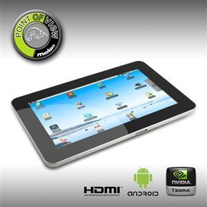 Tablet PointOfView Tegra 10" - CPU: Dual core Cortex A9 - 1 GHz, NVIDIA Tegra 250, 512 MB DDR2 512 M