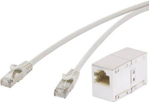 SBOX patch kabel UTP Cat 5e, 3m, sivi, 5 kom