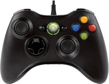 Gamepad Microsoft XBOX 360 for Windows, za PC, 52A-00005, USB, žičani, crni