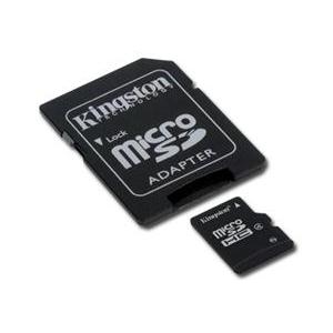 Memorijska kartica Kingston 32GB MicroSD Class 4, Plastic with SDHC adap