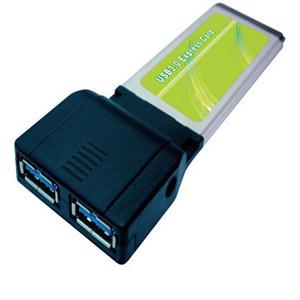 Asonic Notebook ExpressCard, USB3 2port