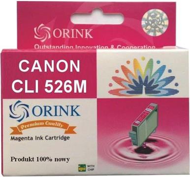 Tinta Orink Canon CLI-526M, mag.(s mikročipom)