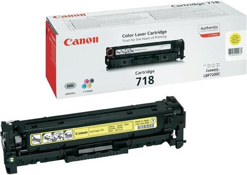 Toner Canon CRG-718Y, Yellow