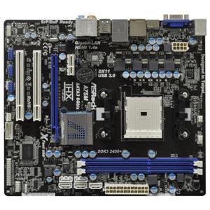 Matična ploča Asrock A78M - FM1 AMD A75 Hudson - Micro ATX, 2 x DDR3 2400 (OC)