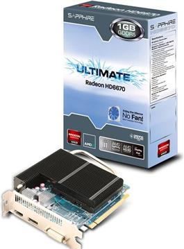Grafička kartica Sapphire PCI-E ATI Radeon HD6670 Ultimate GDDR5 1GB/128bit, 800MHz/4000MHz