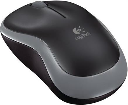 Miš Logitech Wireless M185, optički, bežični, 1000dpi, sivi