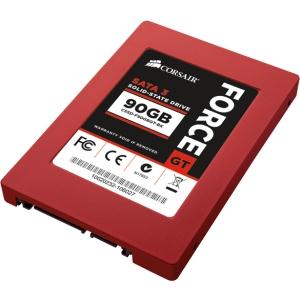 SSD SATA III 90 GB Corsair Force GT, 2.5", CSSD-F90GBGT-BK