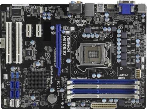 Matična ploča s1155 Asrock H61DE/S3