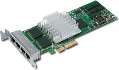 INTEL Network Card PRO/1000 PT Quad Port Low Profile Server Adapter Network Adapter (10/100/1000Base