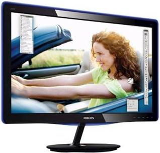 Monitor LCD LED 23,6" Philips 247E3LSU, 1920x1080, 300 cd/m2, 20 000 000:1, 5ms. glossy black