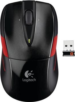 Miš Logitech Wireless M525, Unifying, crni