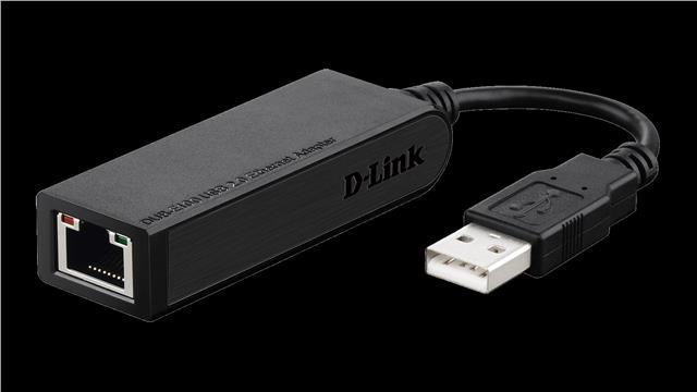 Mrežna kartica USB D-Link DUB-E100, D-LINK, Mrežna kartica, žični, 10/100Base-T, Vrsta priključaka RJ45,