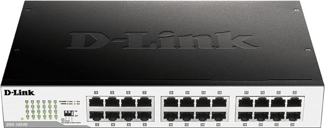 Switch D-Link DGS-1024D, 24 x 10/100/1000 Mbit