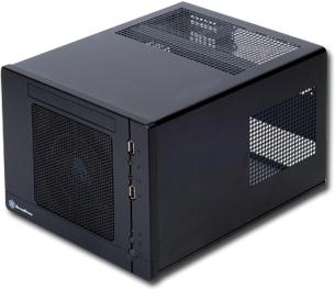 Kućište Silverstone SST-SG05B, Mini Tower, Mini-ITX/Mini-DTX, PSU 300W, Black