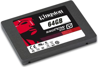 SSD SATA III 64 GB Kingston V200, 2,5", SV200S37A/64G