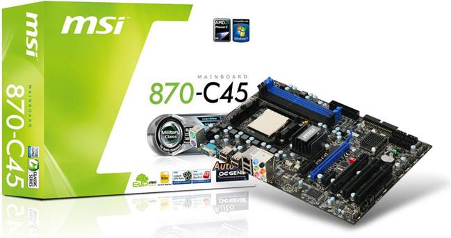 Matična ploča MSI 870S-C45, AM3+ FX, DDR3, SB710, ATX