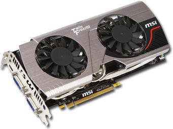 Grafička kartica MSI GeForce GTX 570 Twin Frozr III Power Edition/OC GDDR5 1280MB/320bit, 770MHz/4GHz, PCI-E 2.0 x16, HDMI, 2xDVI, VGA Cooler on Heat-Pipe, Retail
